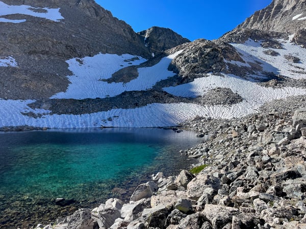 Beautiful little lake just above Gem Lakes
