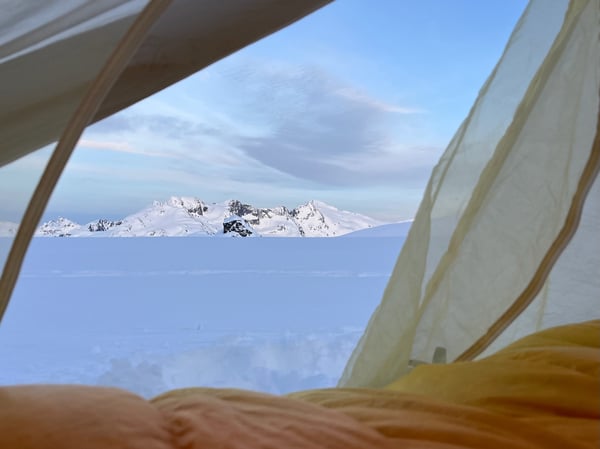 Tent view